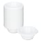 Tablemate Plastic Dinnerware, Bowl, 5 oz, White, PK125 5244WH - alternate 4